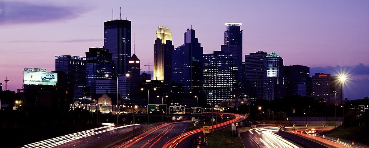 24 Hour Service For Minneapolis Skyline With Highway 94