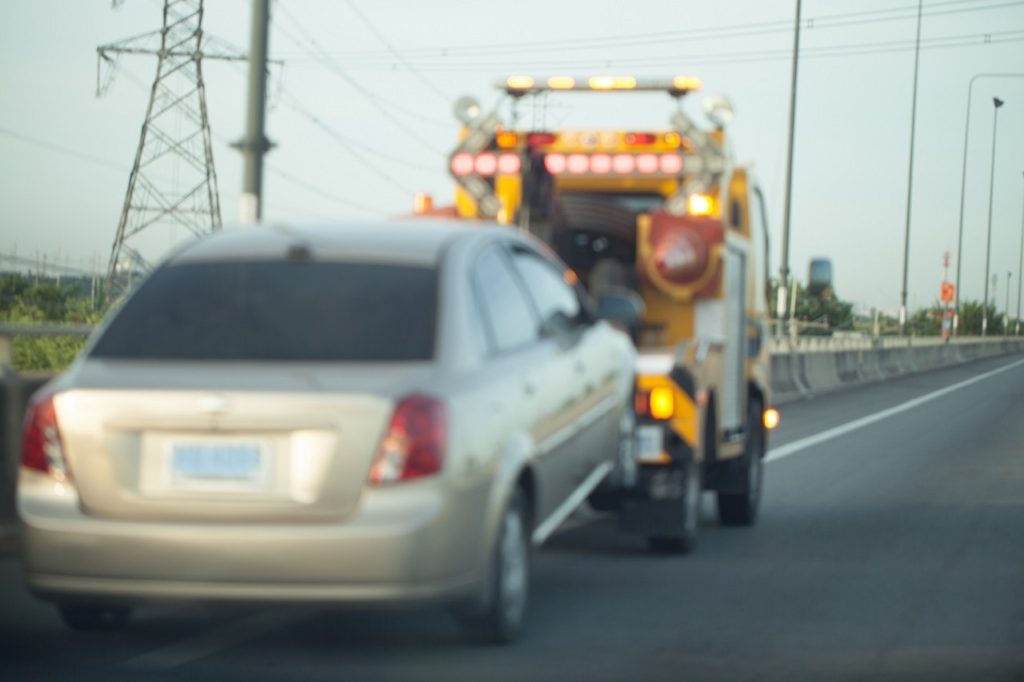 wheel lift towing