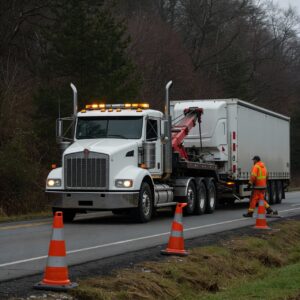 Read more about the article Professional Towing vs Self-Recovery: When Heavy Duty Vehicles Need Expert Help