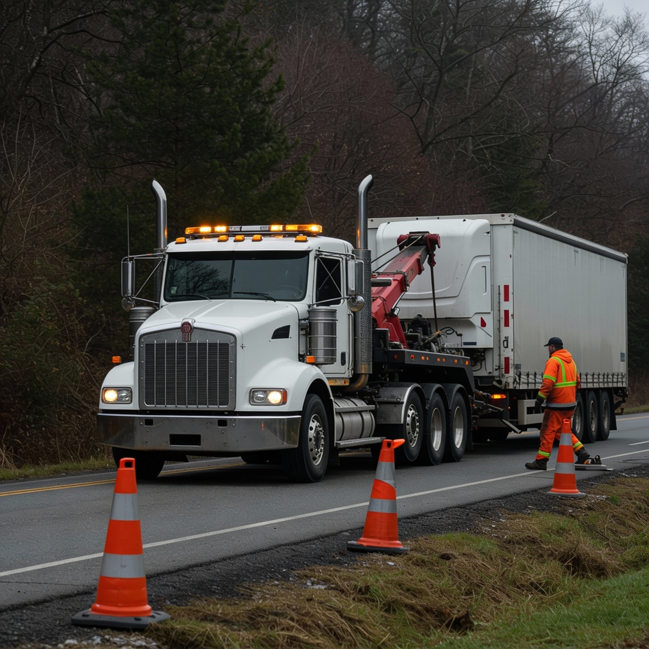 Read more about the article Professional Towing vs Self-Recovery: When Heavy Duty Vehicles Need Expert Help